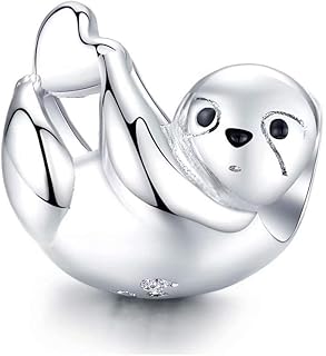 Heart-shaped animal bead for jewelry making