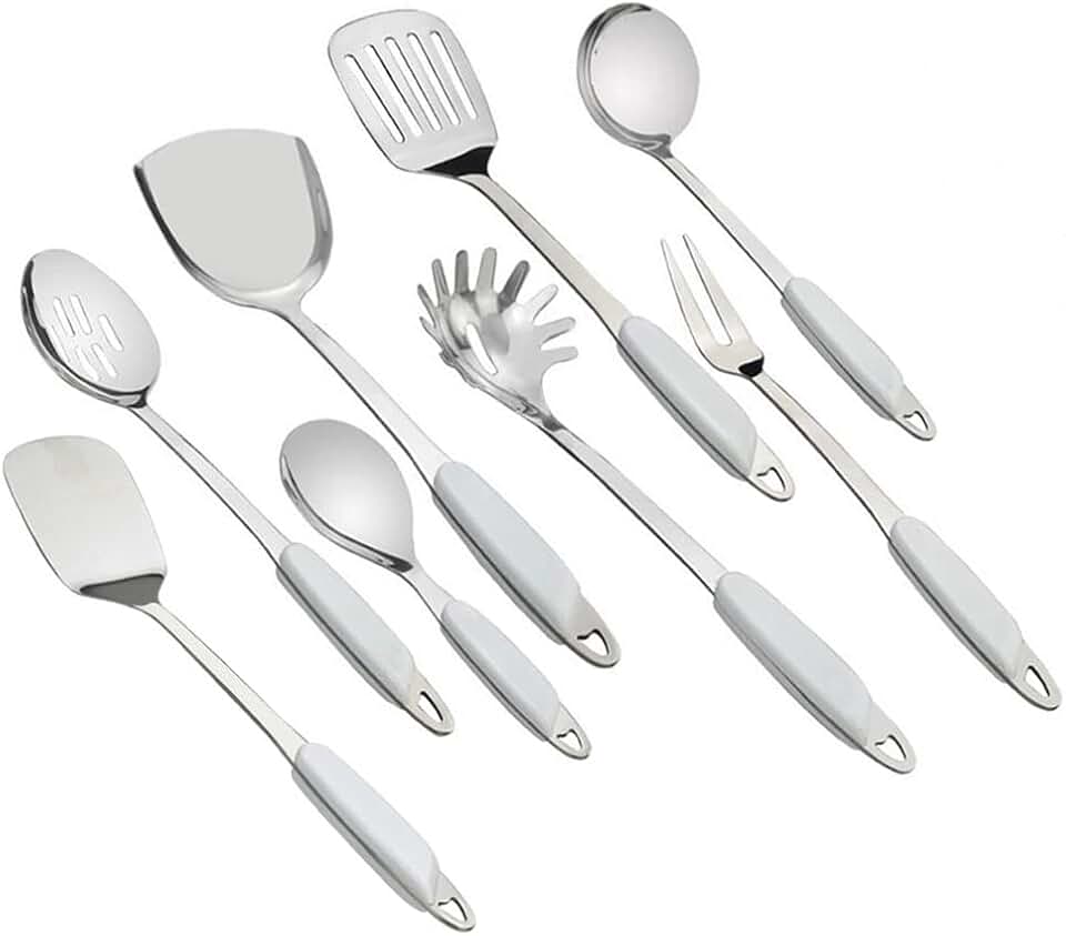 8-Piece Stainless Steel Kitchen Utensil Set