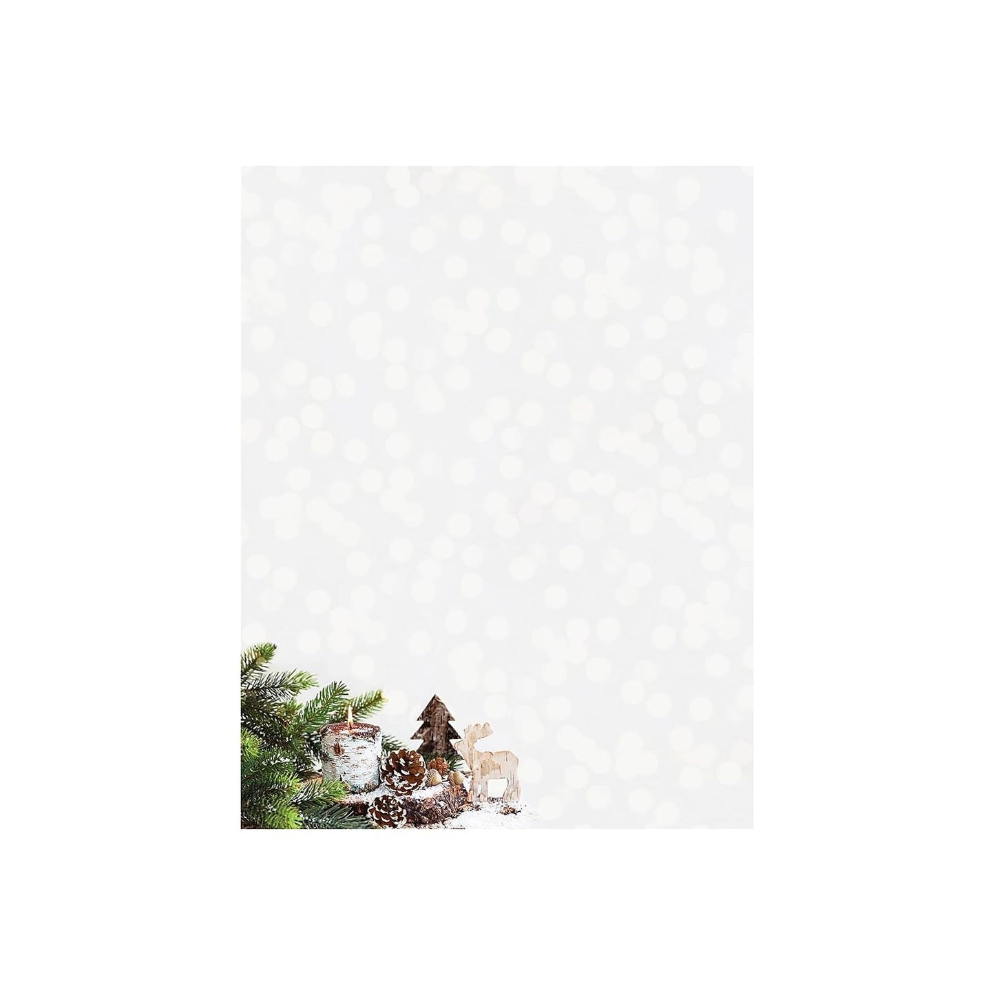 Blue letterhead paper, 80 sheets, 11 x 8.5 inches