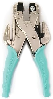Blue Handle Eyelet and Hole Punch Tool