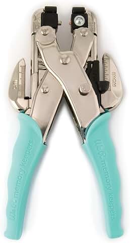 Blue Handle Eyelet and Hole Punch Tool