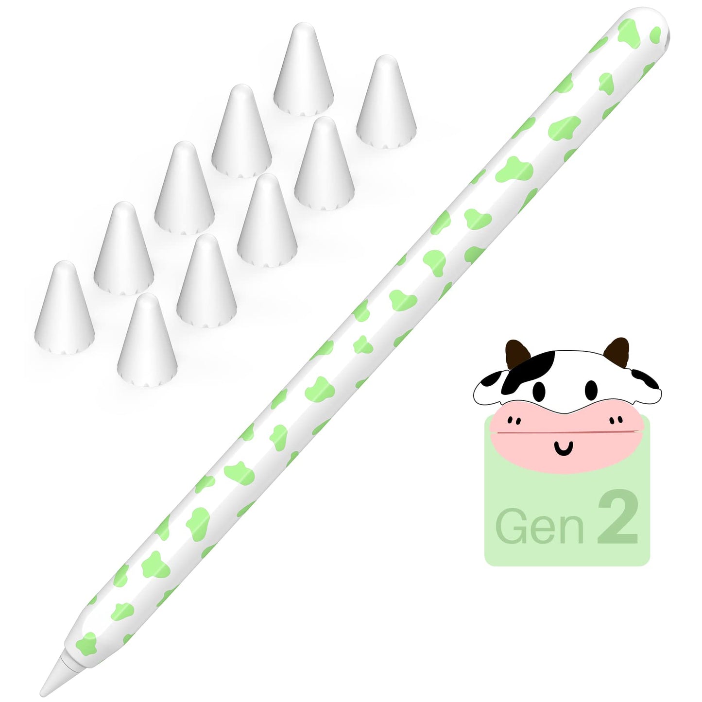 Cow Print Silicone Case for Apple Pencil 2nd Gen