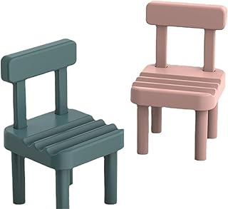 Pink portable small chair for desk or table