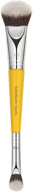 Professional Double-Ended Makeup Brush for Versatile Use
