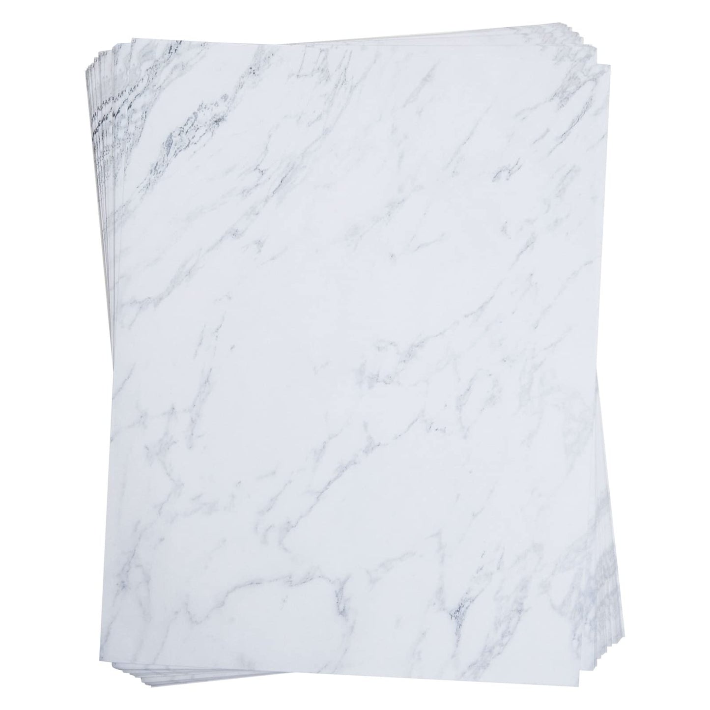 Gray Marble Resume Paper, 8.5 x 11, 48 Sheets
