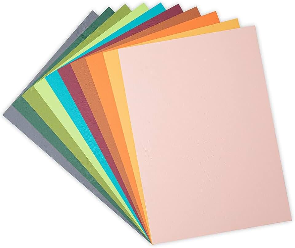 Surfacez Cardstock in 10 Colors, 8 1/4" x 11 3/4"