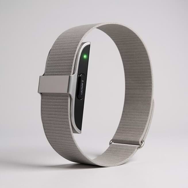 Smart Health Bracelet with Heart Rate and Sleep Tracking