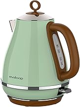 1.7L Electric Kettle with Auto Shut-Off and Stainless Steel Design