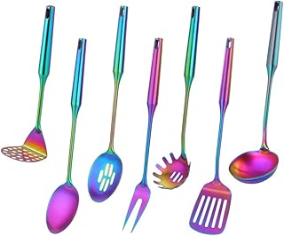 7-Piece Stainless Steel Cooking Utensil Set