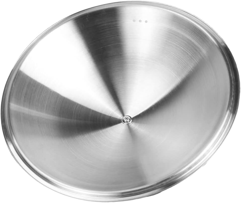 12-Inch Stainless Steel Pot Lid for Cooking and Barbecue