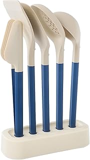 Six-piece heat-resistant silicone kitchen utensil set