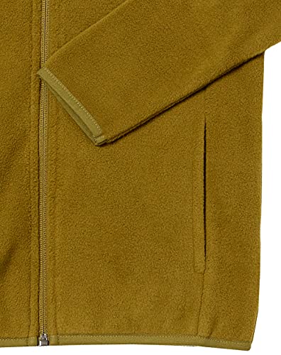  Boys' Polar Fleece Full-Zip Mock Jacket, Olive, XX-Large