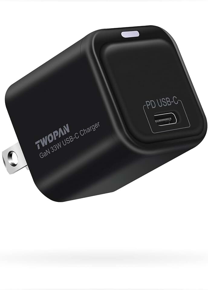 33W USB-C Fast Charger for Phones, Tablets, and Laptops
