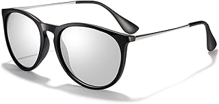 Trendy Vintage Round Mirrored Sunglasses for Women and Men