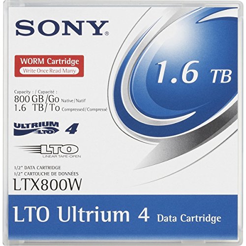 LTX800W LTO Ultrium WORM Tape 800 GB / 1.6 TB