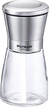 Spice Mill with Glass and Stainless Steel