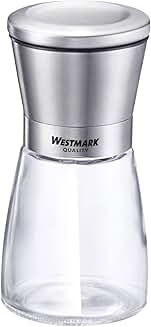 Spice Mill with Glass and Stainless Steel