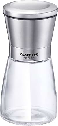 Spice Mill with Glass and Stainless Steel