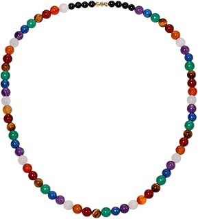 7 Chakra Beaded Necklace for Balance and Healing