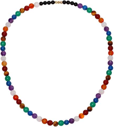 7 Chakra Beaded Necklace for Balance and Healing