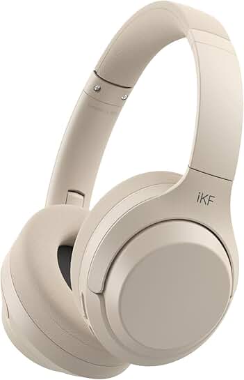 Wireless Over-Ear Bluetooth Headphones with Deep Bass