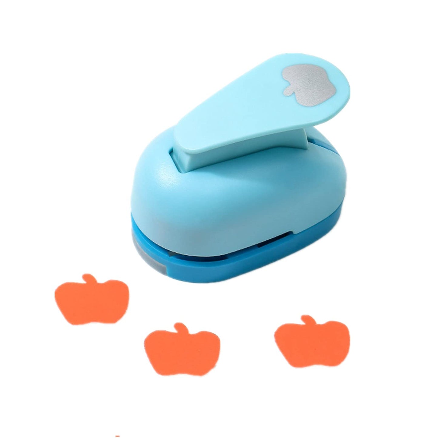 Apple Shape Handheld Scrapbooking Punch 2.7" x 1.7"