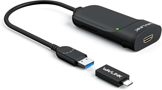 USB 3.0 to HDMI Video Adapter Supports 6 Monitors
