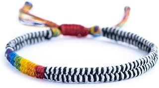 Colorful Handmade Adjustable Beaded Bracelet for Women and Men