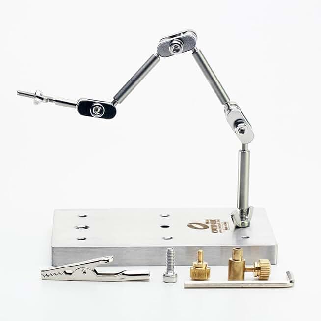 Stop Motion Rig with Strong Third Hand and Soldering Station
