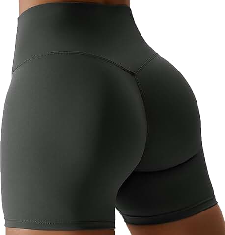 Women’s Seamless Workout Shorts for Lifting and Yoga