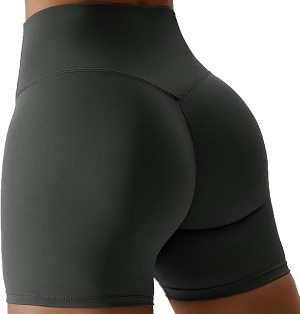 Women’s Seamless Workout Shorts for Lifting and Yoga