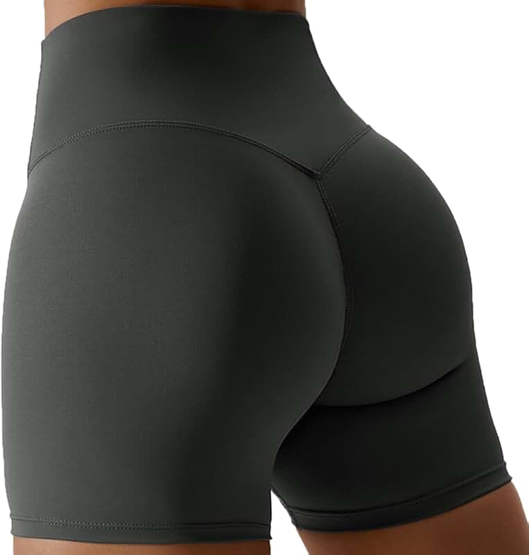 Women’s Seamless Workout Shorts for Lifting and Yoga
