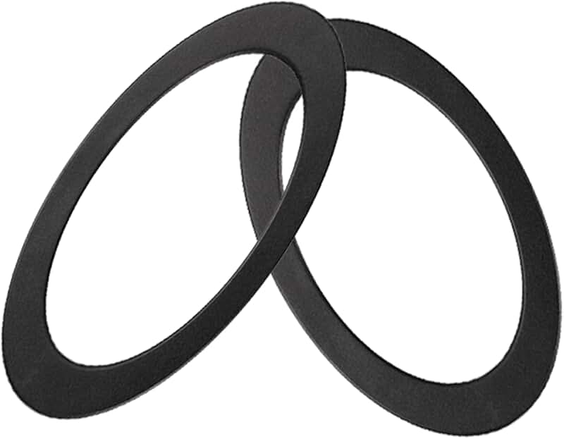 Metal Ring Stickers for Phone Grips, 2 Pack