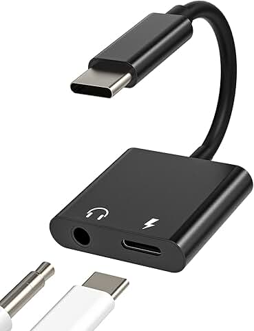 USB-C to 3.5mm Headphone Adapter and DAC