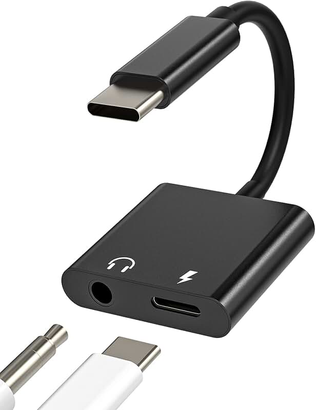 USB-C to 3.5mm Headphone Adapter and DAC