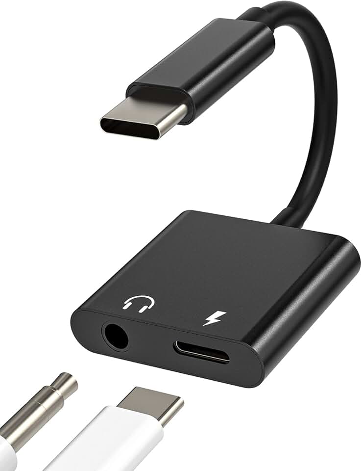 USB-C to 3.5mm Headphone Adapter and DAC