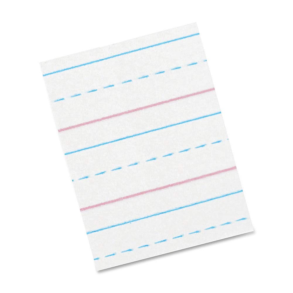 Broken Midline Sulphite Paper, 500 Sheets, 10.5 x 8 inches