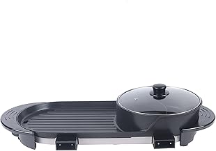 Portable 2-in-1 Non-stick Grill and Teppanyaki Pan