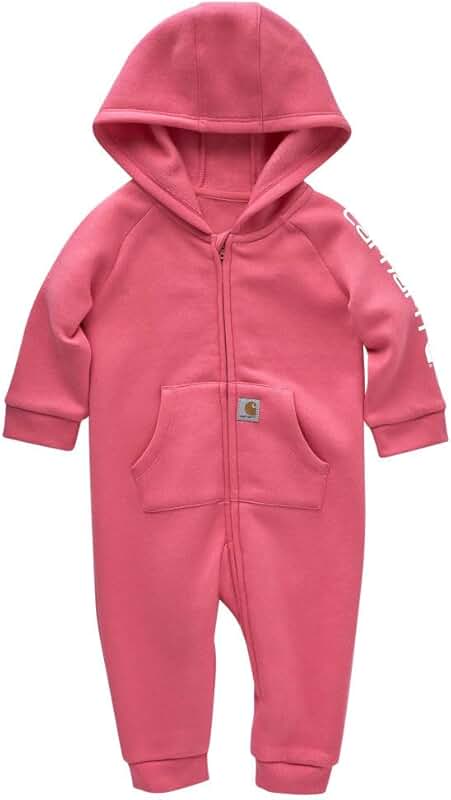 Kids' Quilted Long-Sleeve Zip Coverall