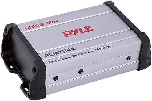4-Channel Waterproof Marine Amplifier for Boat Audio