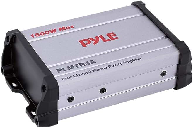 4-Channel Waterproof Marine Amplifier for Boat Audio