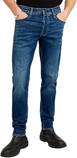 Men's Slim Fit Medium Aged Denim Jeans 38W x 32L