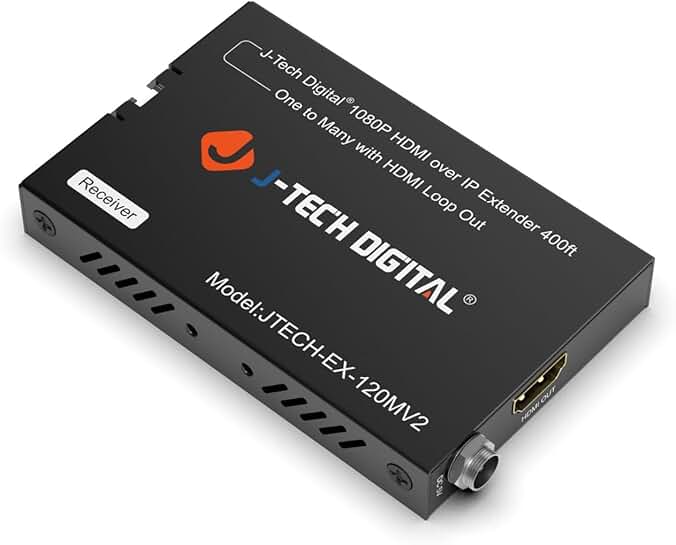 HDMI Extender Over Single Cable Up to 400ft