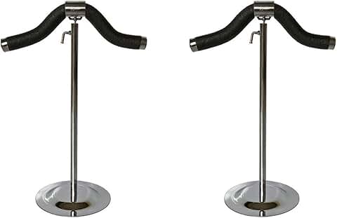 Baby Clothes Display Stand, 2-Pack, Stainless Steel Hangers