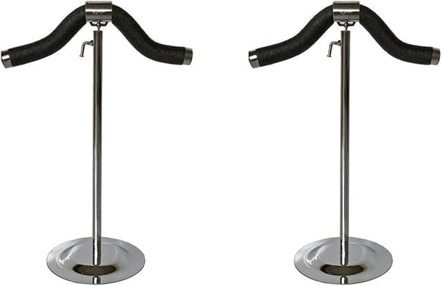 Baby Clothes Display Stand, 2-Pack, Stainless Steel Hangers