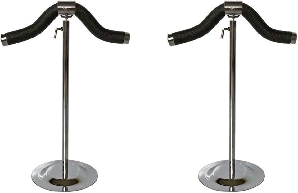 Baby Clothes Display Stand, 2-Pack, Stainless Steel Hangers