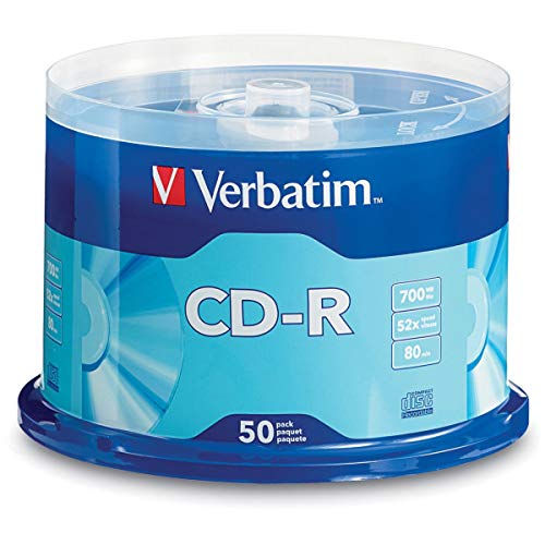 94691 CD Recordable Media - CD-R - 52x - 700 MB - 50 Pack Spindle