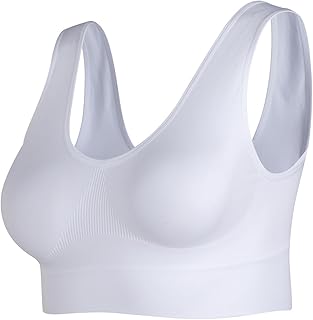 Women's Wireless Seamless Sleep Bras, 3 Pack