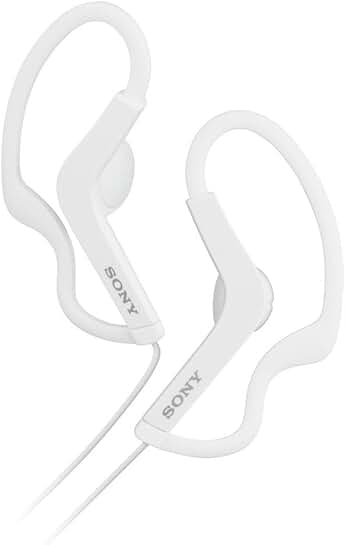 White Active Sports Headphones