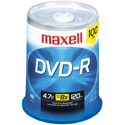 '- 638014 4.7 GB DVD-RS (100-CT) - MXLDVDR100S